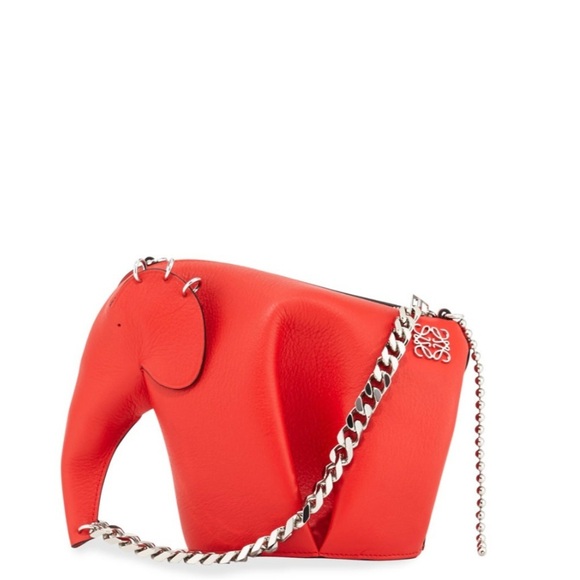 LOEWE Punk Elephant Mini Leather Bag - Picture 1 of 6